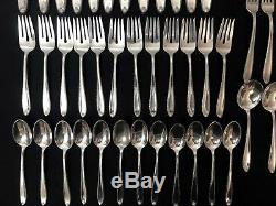 Southern Charm (Sterling Silver, 1947) by Alvin, Service for 12, 88 Pieces
