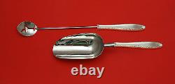 Southern Charm by Alvin Sterling Silver Bar Set 2pc HHWS Custom Made