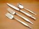 Spring Bud By Alvin Sterling Silver 4 Pc Place Setting In The Dinner Size