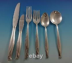 Spring Bud by Alvin Sterling Silver Flatware Set For 8 Service 51 Pieces