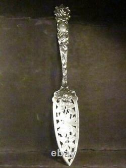 Sterling Alvin BRIDAL ROSE JELLY CAKE SERVER 9 1/8 Mono C