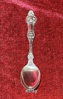 Sterling Alvin Orange Blossom Youth Spoons 5 1/4 set of 4