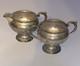Sterling Alvin Rose And Scroll Sugar Bowl And Creamer 143.8g Excellent