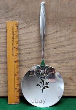 Sterling Silver 925 Slotted Tomato Server Serving Spoon Award Signed Alvin