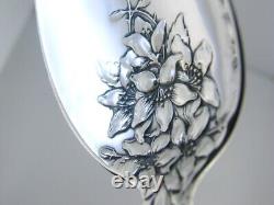 Sterling Silver ALVIN Teaspoon ORANGE BLOSSOM OLD 1905 decorated bowl Bertha