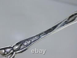 Sterling Silver ALVIN pierced Serving Ladle / Sifter BRIDAL ROSE 1903