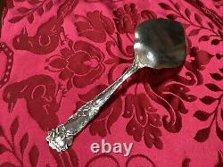 Sterling Silver Alvin Bridal Rose Pattern Pie Server 8.75 Mono