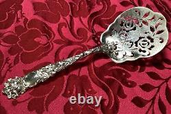 Sterling Silver Alvin Bridal Rose Pattern Tomato Server 8 No Mono