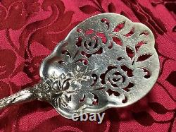 Sterling Silver Alvin Bridal Rose Pattern Tomato Server 8 No Mono