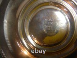 Sterling Silver Alvin Candelabra 3 Light Candle Holder, 2 Section, Twisted Arm