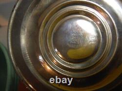 Sterling Silver Alvin Candelabra 3 Light Candle Holder, 2 Section, Twisted Arm