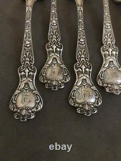 Sterling Silver Alvin Dinner Forks with Nuremburg Pattern