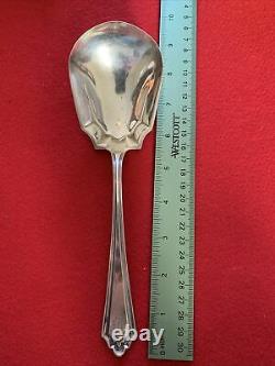 Sterling Silver Alvin Hamilton Large Salad Berry Serving Spoon Monogrammed