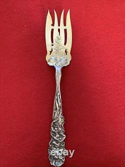 Sterling Silver Alvin Raphael Pattern Solid Cold Meat Serving Fork