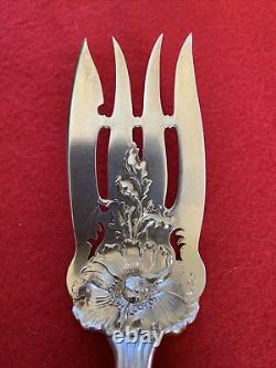Sterling Silver Alvin Raphael Pattern Solid Cold Meat Serving Fork