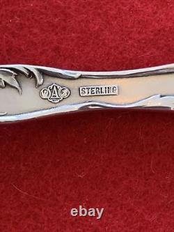 Sterling Silver Alvin Raphael Pattern Solid Cold Meat Serving Fork