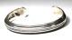 Sterling Silver Alvin Toadacheene Navajo Cuff Bracelet 9-12mm 6 Wrist