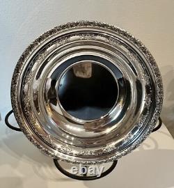 Sterling Silver Bowl By Alvin 9.4 Oz Marked S 110 9x2