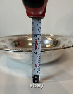 Sterling Silver Bowl By Alvin 9.4 Oz Marked S 110 9x2
