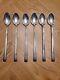Sterling Silver Flatware Lot/6 Alvin Chapel Bells Iced Tea Spoons / 7 5/8 Inches
