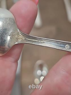 Sterling Silver Gainsborough Alvin Silverware 36 Pcs 5 Service Plus Extras 1930