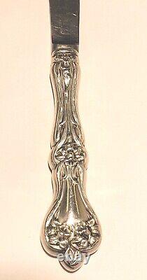 Sterling Silver Handled Knives Majestic By Alvin Manufacturing Co Set Of 6