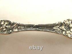 Sterling Silver Jelly Spoon Alvin Orange Blossom Flower Bowl 1905 Antique 6