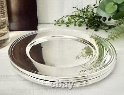 Sterling Silver Small Plates Alvin Sterling Monogrammed Sterling Dishes 4 Pc
