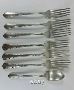 Sterling silver 10.3 ounces 292 grams silverware forks spoon Alvin easterling