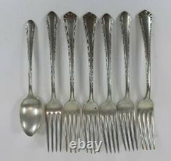 Sterling silver 10.3 ounces 292 grams silverware forks spoon Alvin easterling