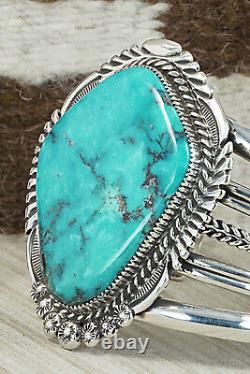 Turquoise & Sterling Silver Bracelet Alvin Joe