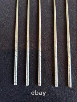 Twelve 1930's Alvin Sterling Silver Cocktail Shaker Companion Golf Clubs 292 Gr