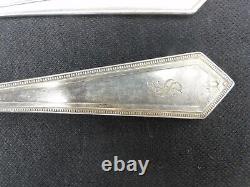 Two 1929 Alvin Richmond Sterling Silver Dinner Forks 7? In