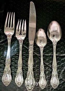 VIVALDI ALVIN STERLING SILVER FLATWARE 5 Piece Set 265 Gram's