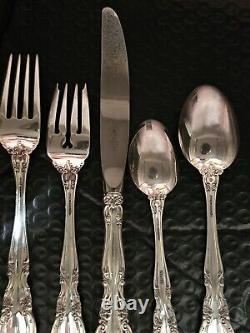 VIVALDI ALVIN STERLING SILVER FLATWARE 5 Piece Set 265 Gram's