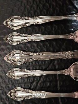 VIVALDI ALVIN STERLING SILVER FLATWARE 5 Piece Set 265 Gram's