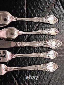 VIVALDI ALVIN STERLING SILVER FLATWARE 5 Piece Set 265 Gram's