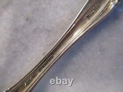 VIVALDI ALVIN STERLING SILVER TEASPOONS (SET 8) 6 NO MONOGRAMS 278 grams