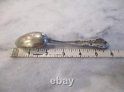 VIVALDI ALVIN STERLING SILVER TEASPOONS (SET 8) 6 NO MONOGRAMS 278 grams