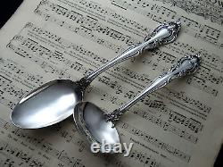 VIVALDI c. 1966 ALVIN STERLING SERVING SPOON & GRAVY LADLE