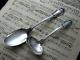 Vivaldi C. 1966 Alvin Sterling Serving Spoon & Gravy Ladle