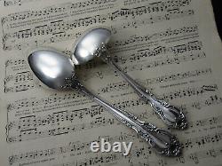 VIVALDI c. 1966 ALVIN STERLING SERVING SPOON & GRAVY LADLE