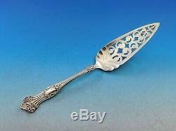 Viking by Alvin Sterling Silver Jelly Cake Server Brite Cut 8 3/4