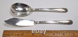 Vintage 1931-32 Alvin Miss America Sterling Silver Sugar Spoon & Butter Knife