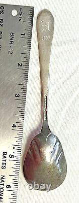 Vintage 1937 Sterling Silver Serving Spoon Bridal Bouquet by Alvin