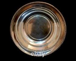 Vintage ALVIN Ornate Sterling Silver Large Vegetable Bowl 10