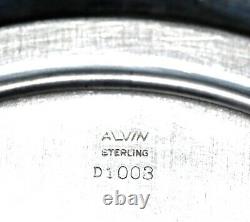 Vintage ALVIN Ornate Sterling Silver Large Vegetable Bowl 10