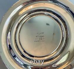 Vintage Alvin Gift Line Sterling Silver 7 1/2 Pedistal Compote Dish