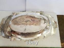 Vintage Alvin/Gorham Sterling Silver Old Orange Blossom Bread Tray Rare 13.5x6.5