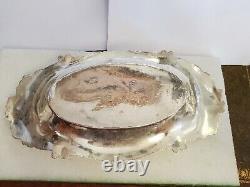 Vintage Alvin/Gorham Sterling Silver Old Orange Blossom Bread Tray Rare 13.5x6.5